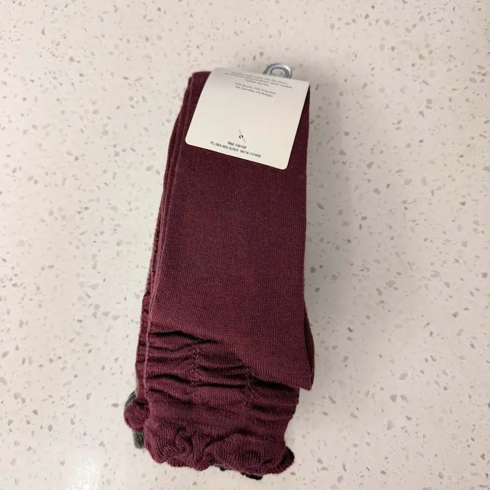 Full Tilt Women's Ribbed Knit Knee High Socks, 3-Pack